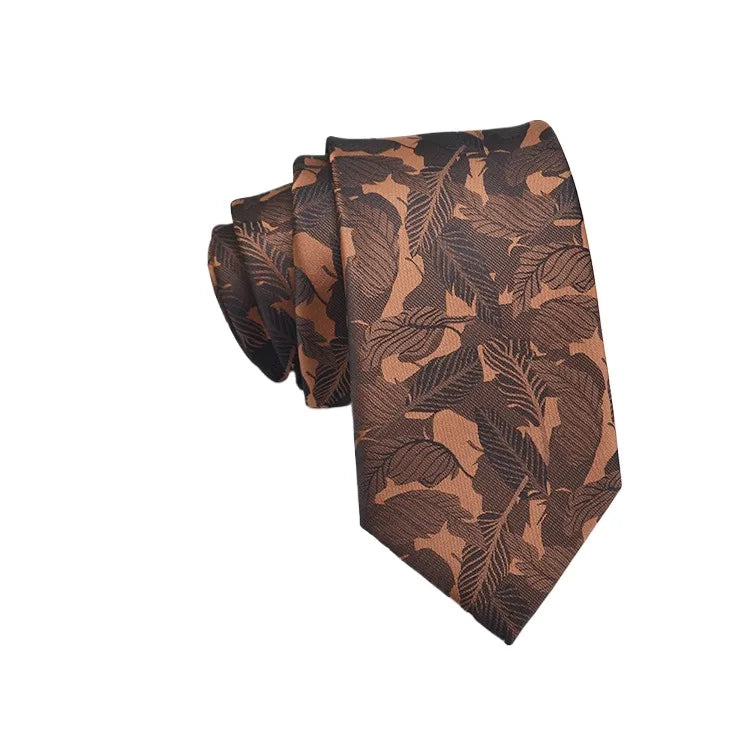 Men’s Floral Neck Tie – Classic 8cm Width