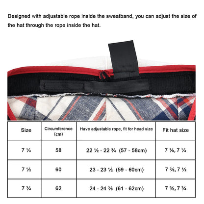 Men's Linen Flat Cap – Lightweight Newsboy Style