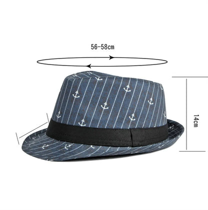 Classic Fedora Hat | Nautical & Travel-Ready Style