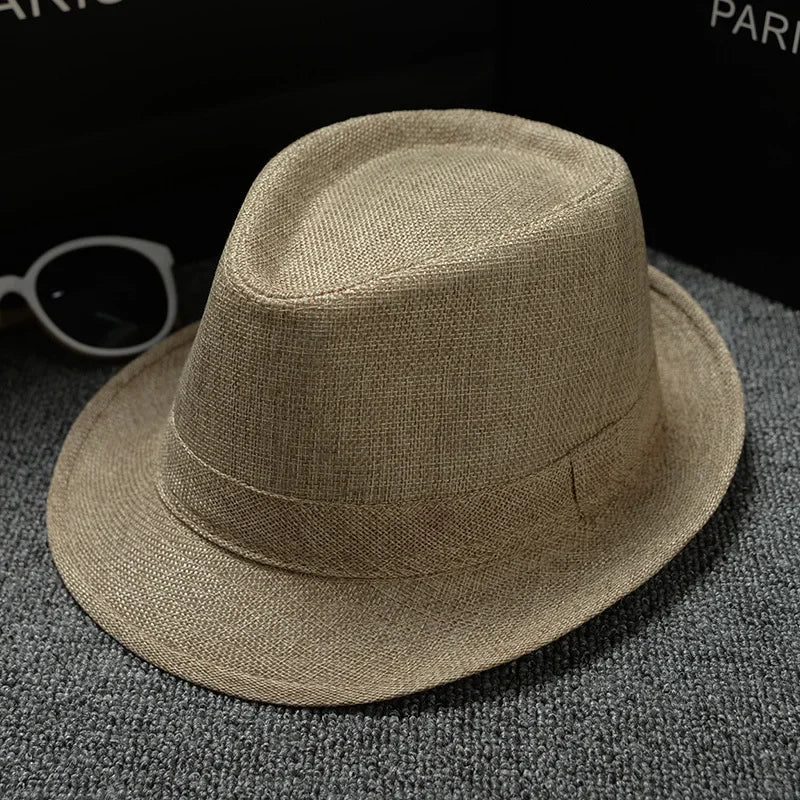 Men’s Lightweight Fedora Hat – Summer Cruise & Beach Style<