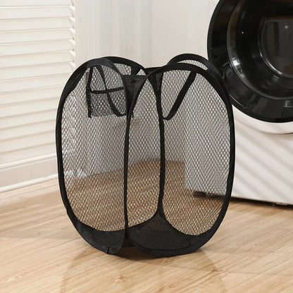 Collapsible Mesh Laundry Hamper – Cruise Cabin Essential