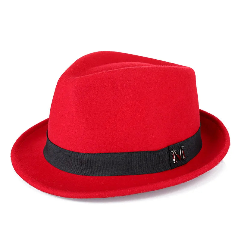 Men’s Wool Fedora Hat – Warm, Classic Winter Style