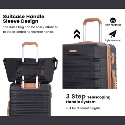6-Piece Hardshell Spinner Luggage Set with TSA Locks