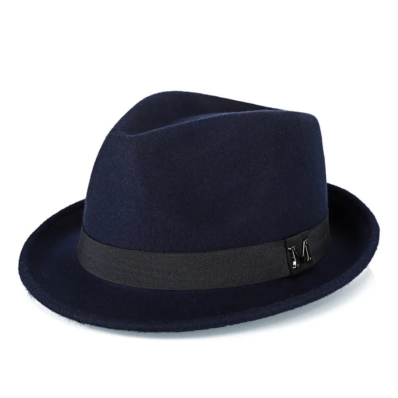 Men’s Wool Fedora Hat – Warm, Classic Winter Style