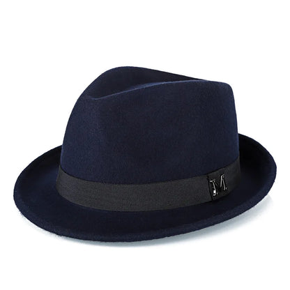 Men’s Wool Fedora Hat – Warm, Classic Winter Style