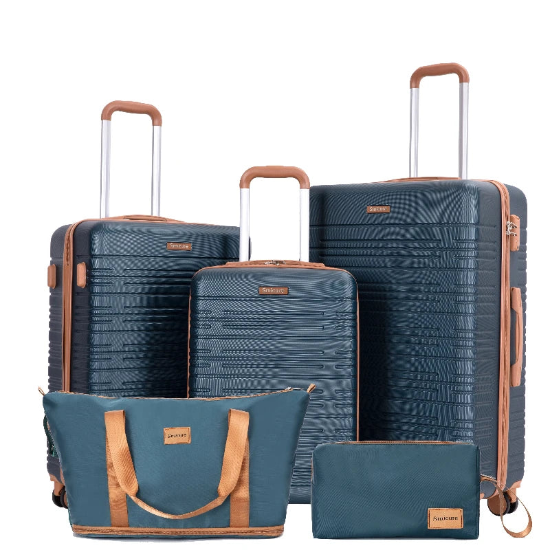 4-Piece Hardshell Spinner Luggage Set with TSA Locks