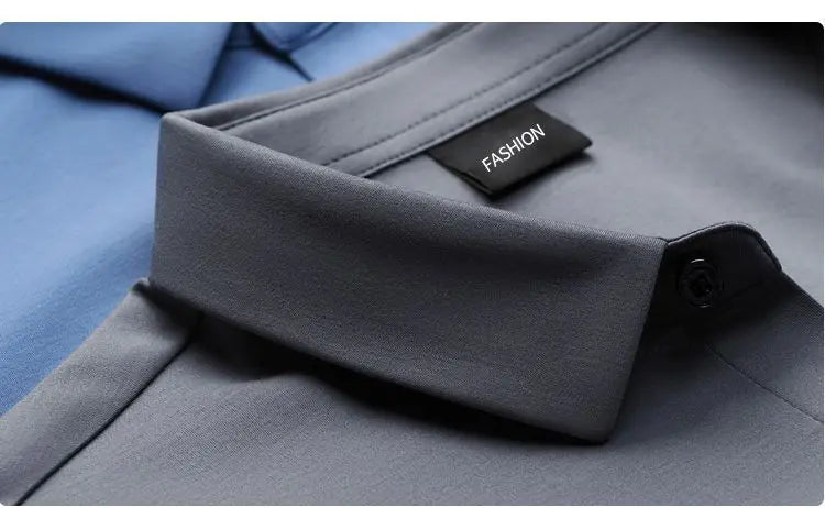Men’s Wrinkle-Resistant Dress Shirt – Long Sleeve Button Down