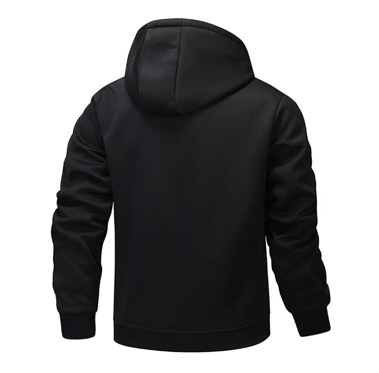Men’s Sherpa-Lined Zip Hoodie