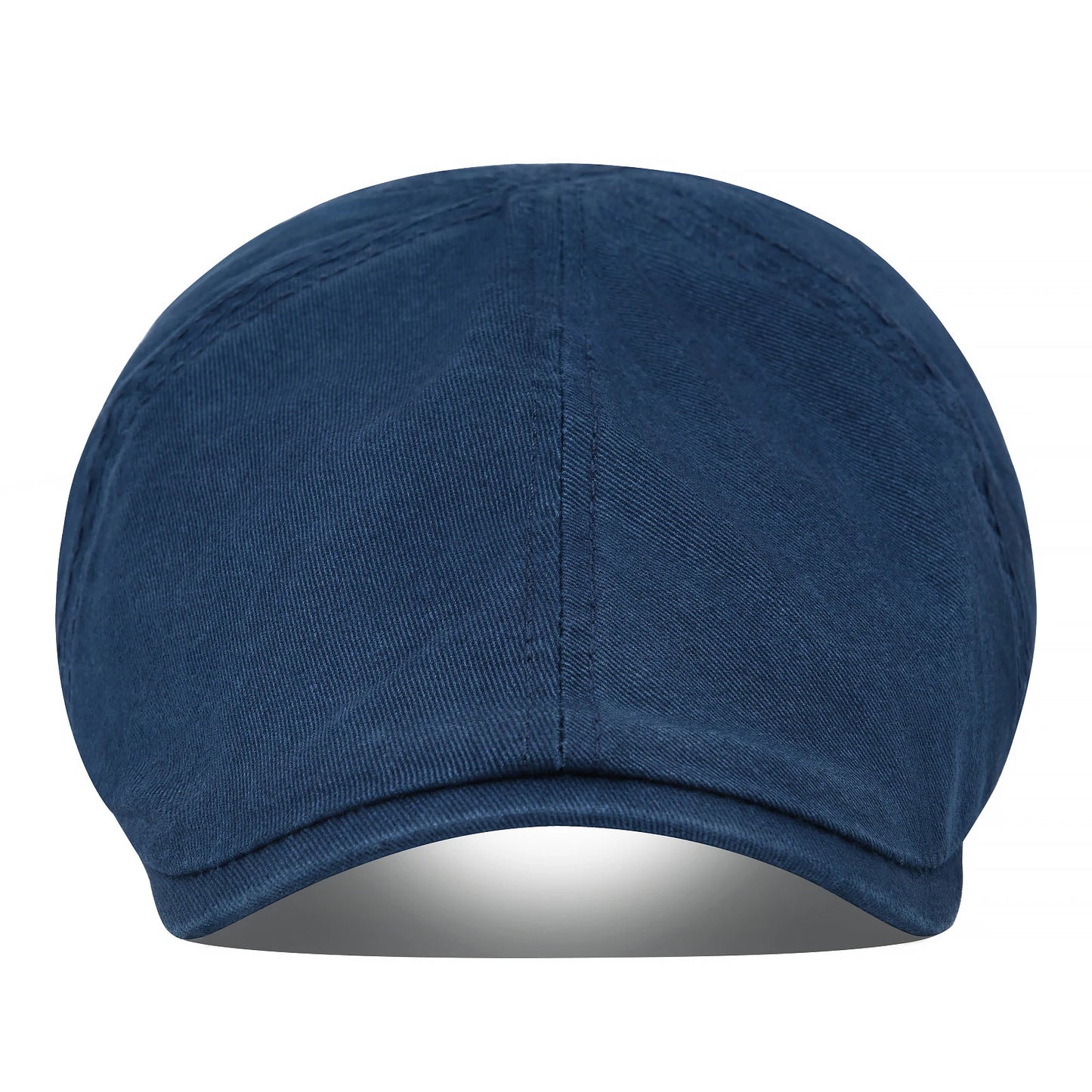 Men’s Washed Cotton Flat Cap – Lightweight Casual Style