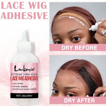 Lace Wig Adhesive Kit – Waterproof Glue, Remover & Wig Tools Set