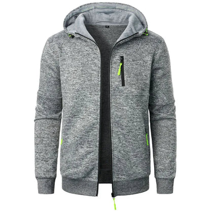Men’s Casual Zip Hoodie Sweatshirt - The Dock Drop