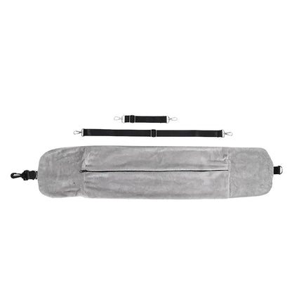 Fillable Travel Neck Pillow Organizer – Carry-On Clothes Stuff Sack, Adjustable Strap