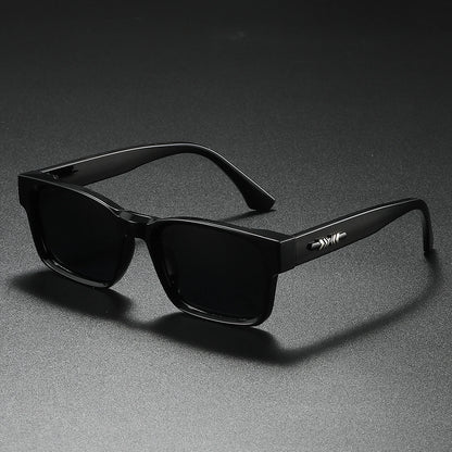 Classic Square Polarized Sunglasses – UV400 Unisex Travel Shades