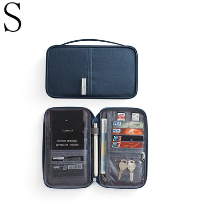 Travel Passport Wallet & Document Organizer – Family Cruise Essentials