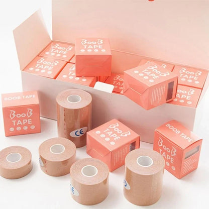 Invisible Lift Boob Tape & Nipple Covers Set – Strapless Support