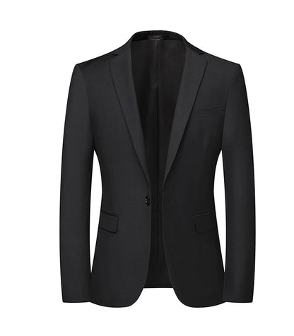 Men’s Modern Slim-Fit Blazer – Formal, Travel-Ready & Cruise-Sharp