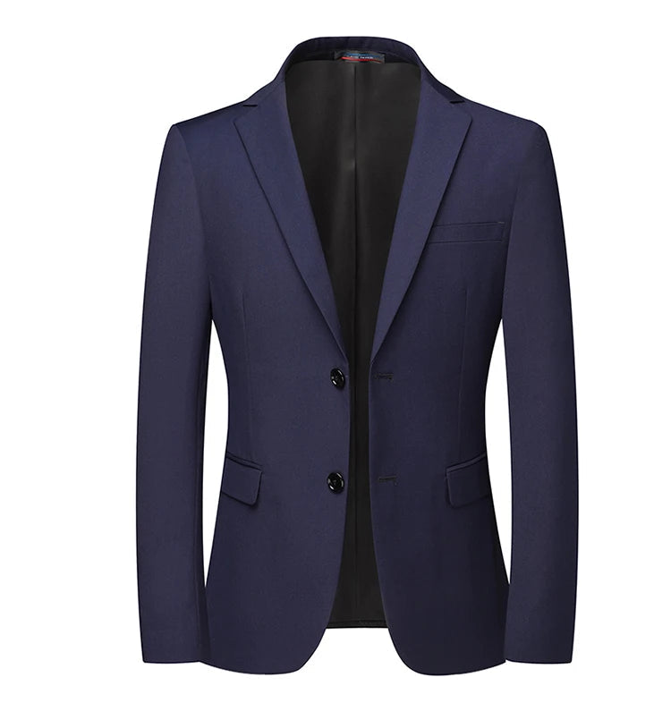 Men’s Modern Slim-Fit Blazer – Formal, Travel-Ready & Cruise-Sharp