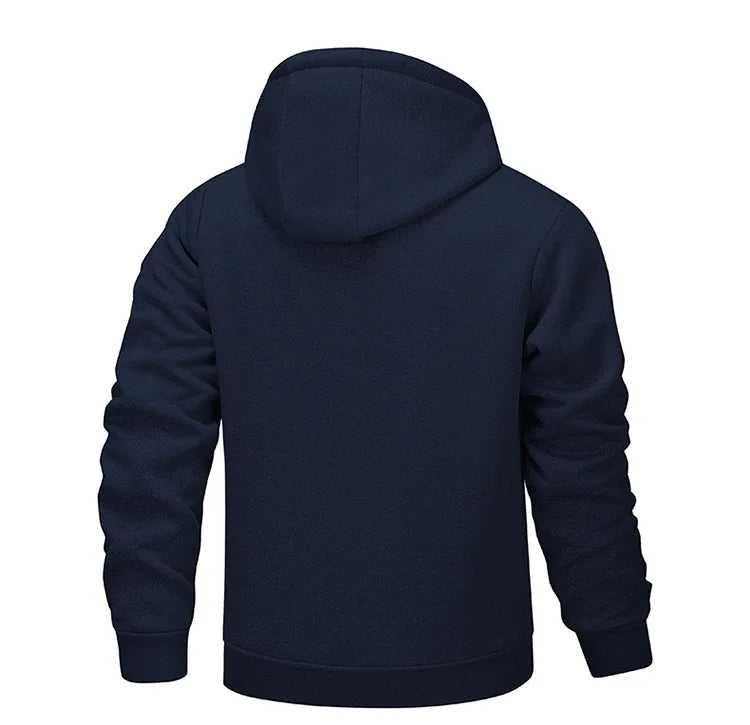 Men’s Sherpa-Lined Zip Hoodie