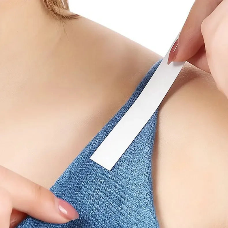 Double-Sided Fashion Tape – Clear, Travel-Ready Roll for Dresses & Tops - The Dock Drop