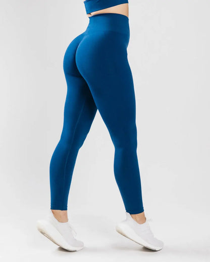 Women’s Seamless Leggings – High Waist, Stretch, Ankle Length - The Dock Drop