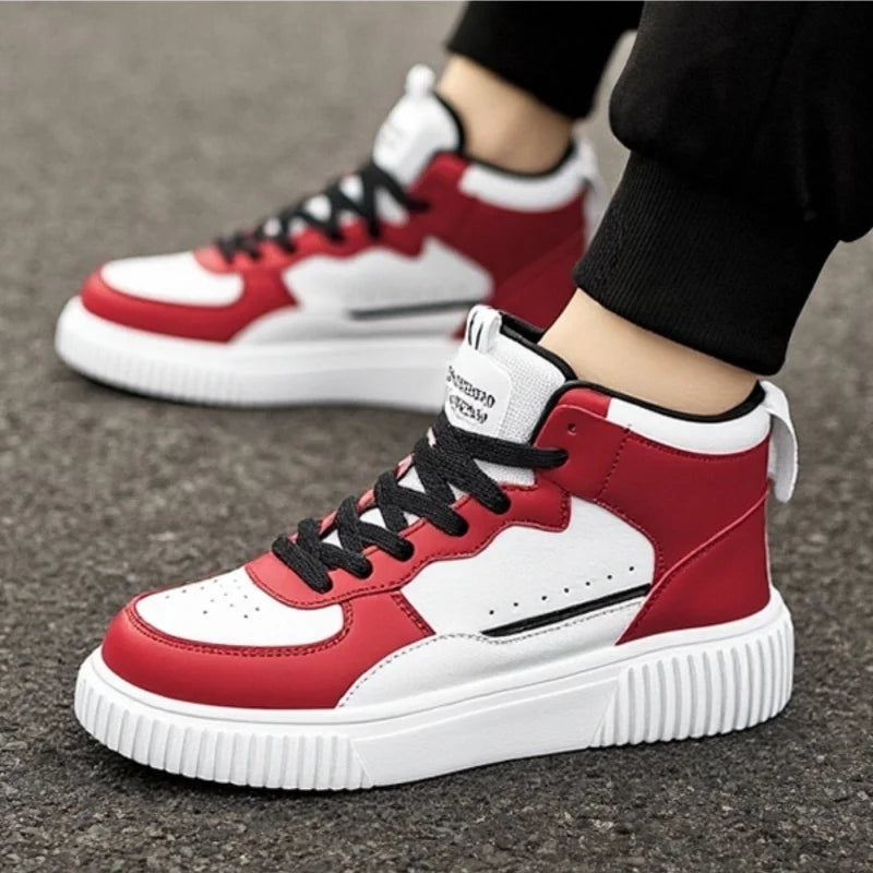 Men’s Athletic Sneakers – Lightweight Breathable Lace-Up Running Shoes