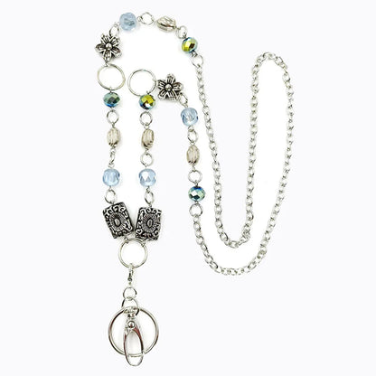 Beaded ID Lanyard Necklace – 36" Cruise Badge Holder