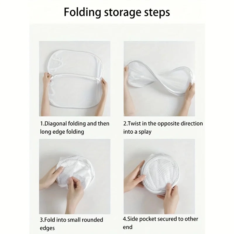 Collapsible Mesh Laundry Hamper – Cruise Cabin Essential