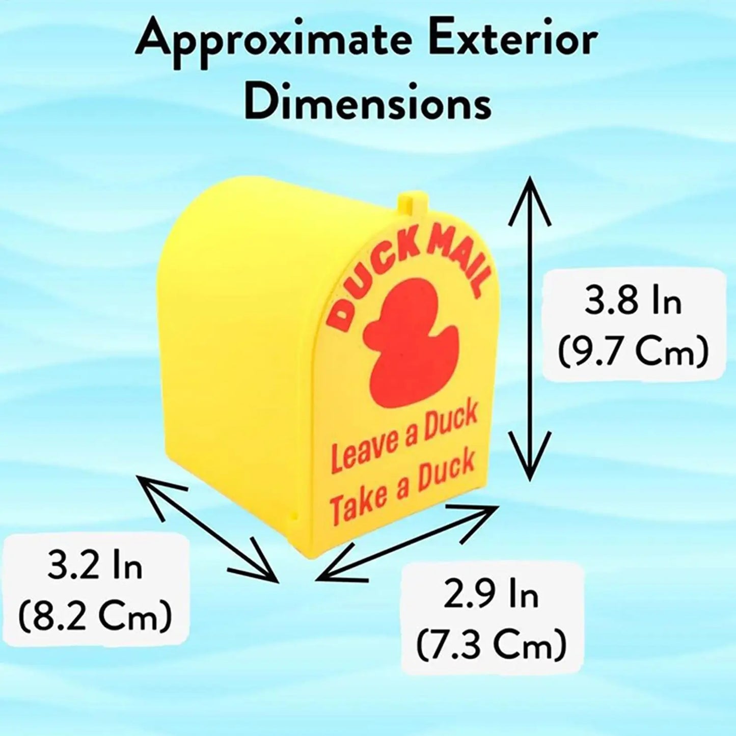 Mini Magnetic Cruise Duck Exchange Mailbox