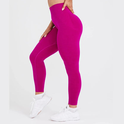 Women’s Seamless Leggings – High Waist, Stretch, Ankle Length - The Dock Drop