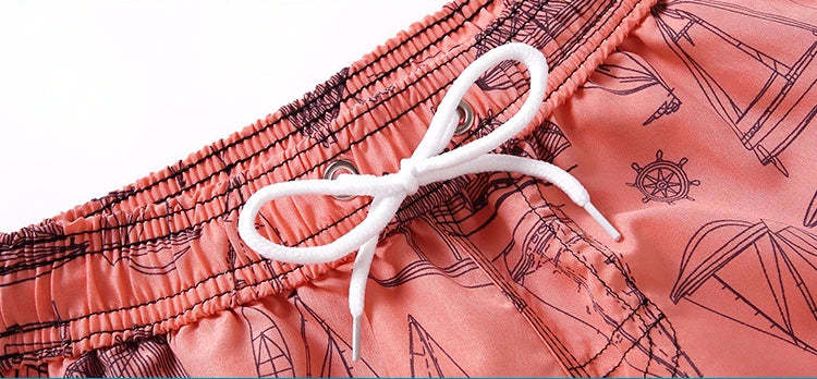 Kids’ Quick-Dry Swim Shorts – Drawstring, Elastic Waist