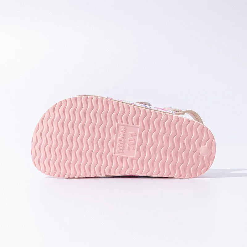 Girls Sanrio HelloKitty Sandals Kids Girls Spring Summer Little Kids Princess  Bow Fashion Teenage Shoes