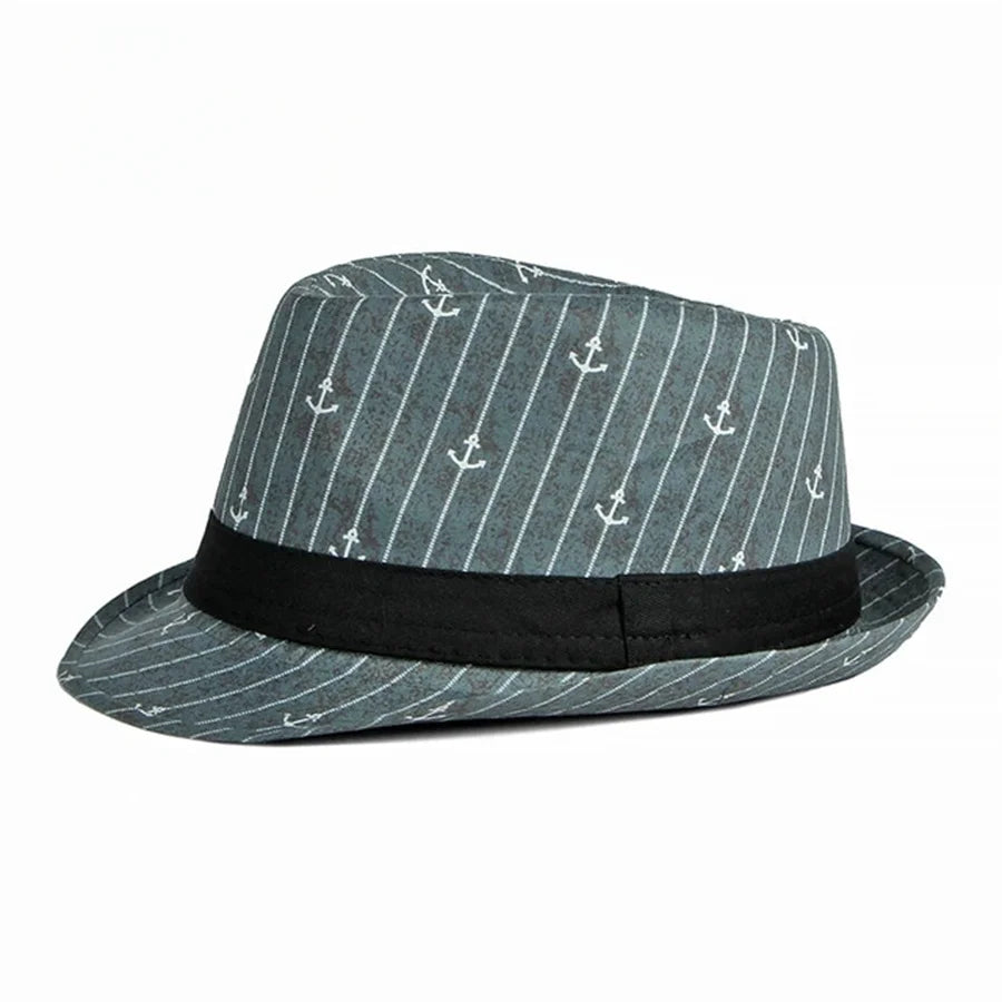 Classic Fedora Hat | Nautical & Travel-Ready Style