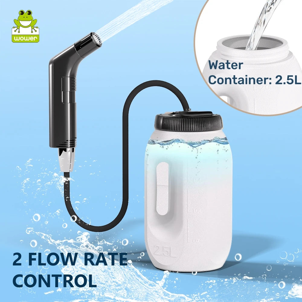 Rechargeable Portable Bidet for Travel, Cruises, RVs & Camping