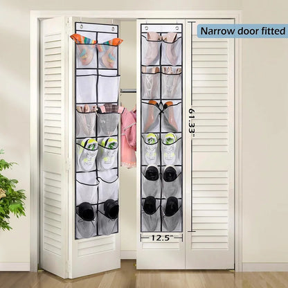 Over-the-Door Shoe Organizer (12-Pocket) – Cruise Cabin Space Saver