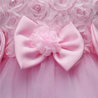 Princess Petal Layered Tulle Dress