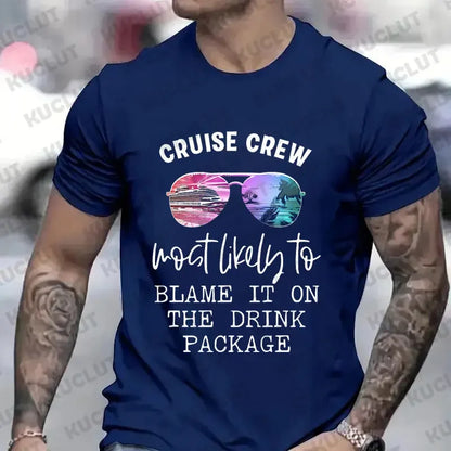 Unisex Cruise Crew Graphic T-Shirt – Vacation Party Tee