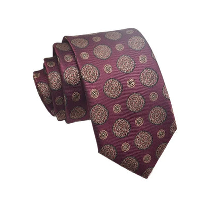 Men’s Floral Neck Tie – Classic 8cm Width