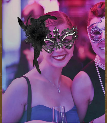 Black Lace Masquerade Mask
