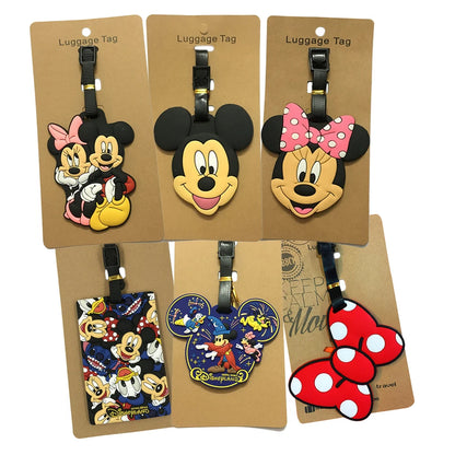 Cute Cartoon Silicone Luggage Tag – Cruise & Travel ID Label