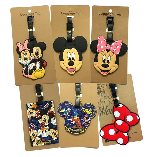 Cute Cartoon Silicone Luggage Tag – Cruise & Travel ID Label