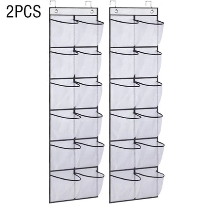 Over-the-Door Shoe Organizer (12-Pocket) – Cruise Cabin Space Saver