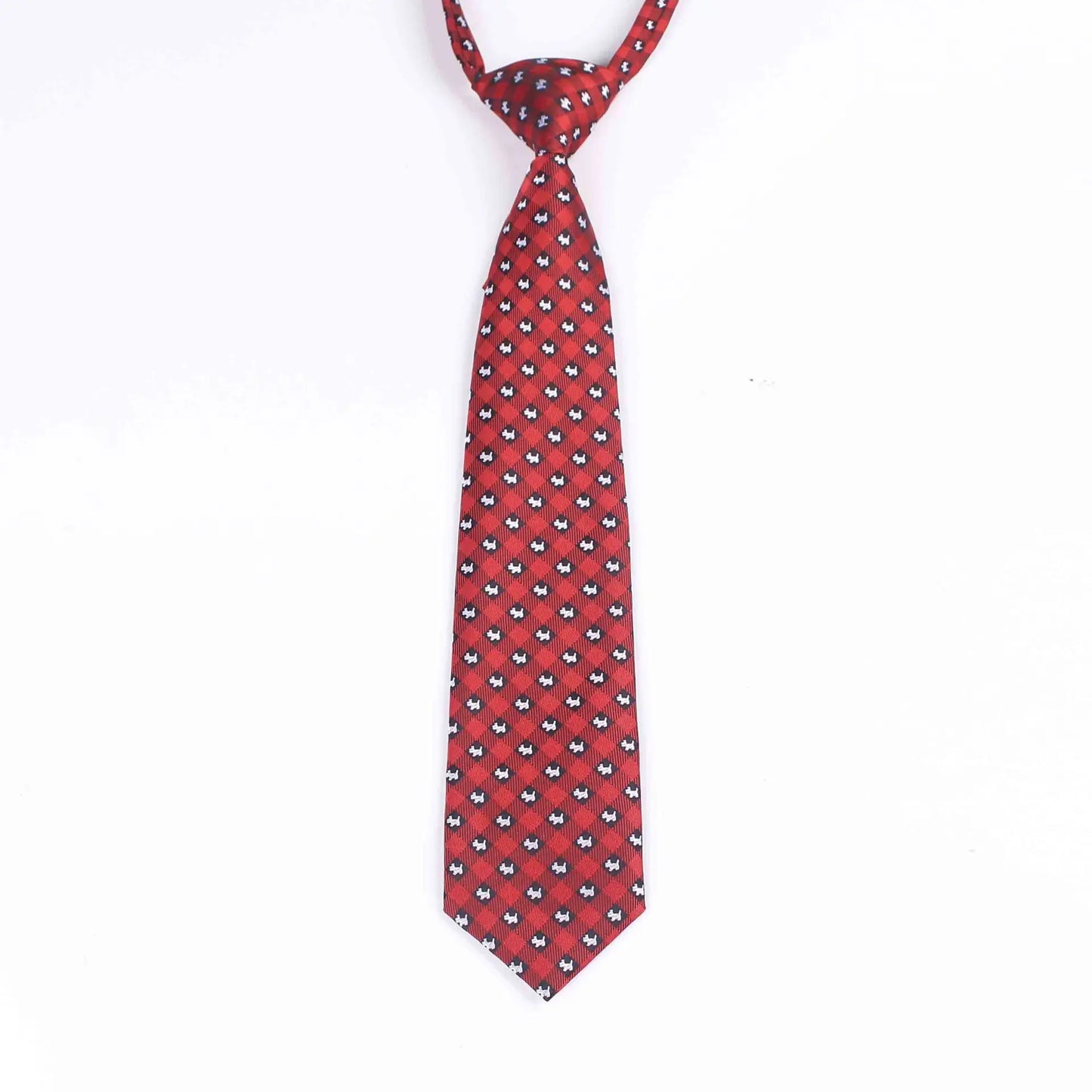 Kids Pre-Tied Dress Tie – Adjustable Clip-On Formal Accessory