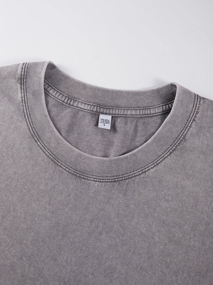 Carnivorous Plant Vintage Washed Tee – 100% Cotton Graphic T-Shirt