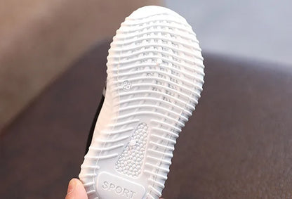 Spring Summer Children Shoes Breathable Mesh Lightweight Kids Sneakers Unisex Toddler Boys Girls Casual Sports Running Shoes