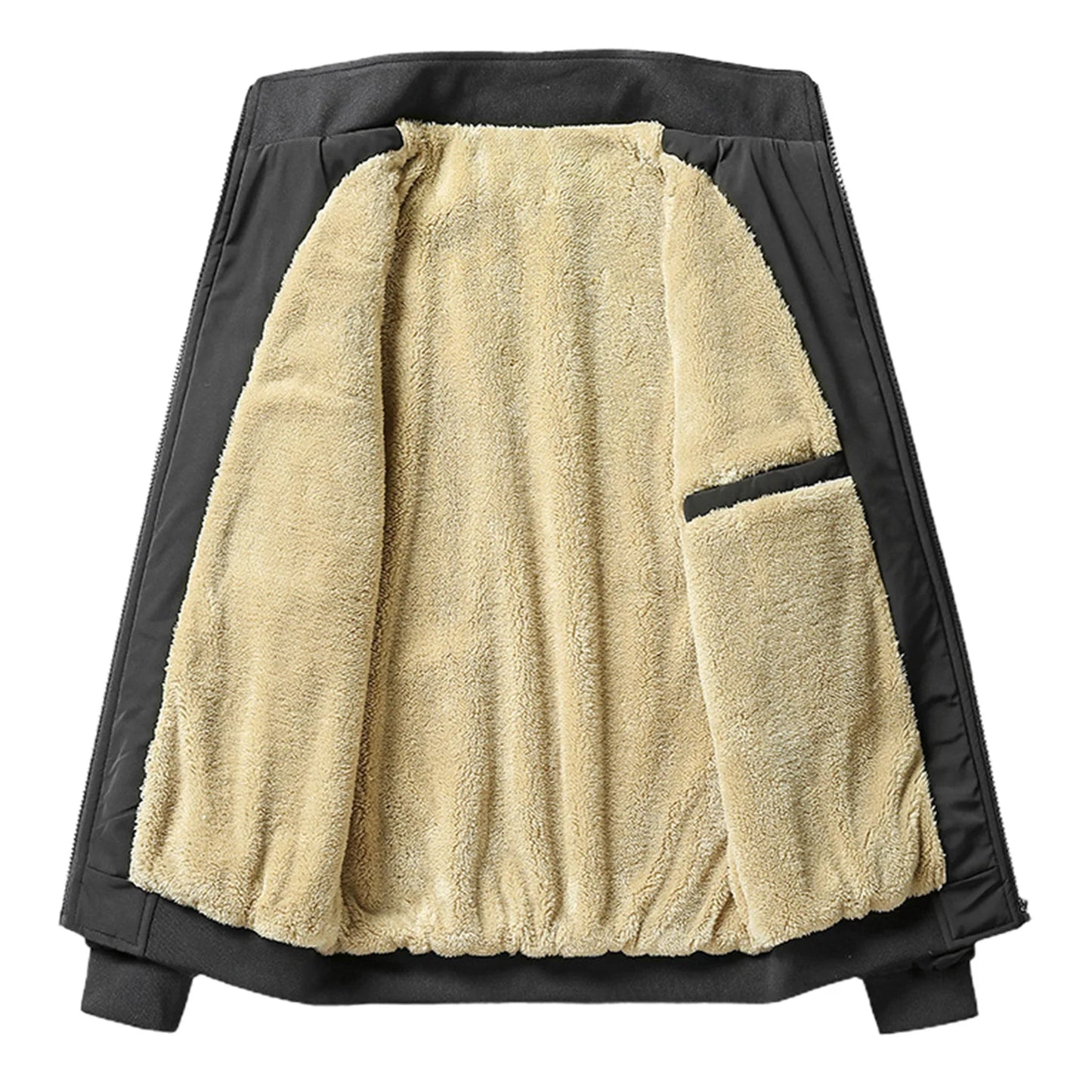 Men’s Sherpa-Lined Denim Jacket