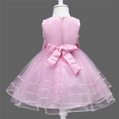 Princess Petal Layered Tulle Dress