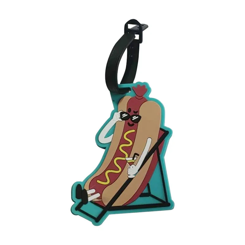 Avocado Silicone Luggage Tag – Fun Travel Accessory