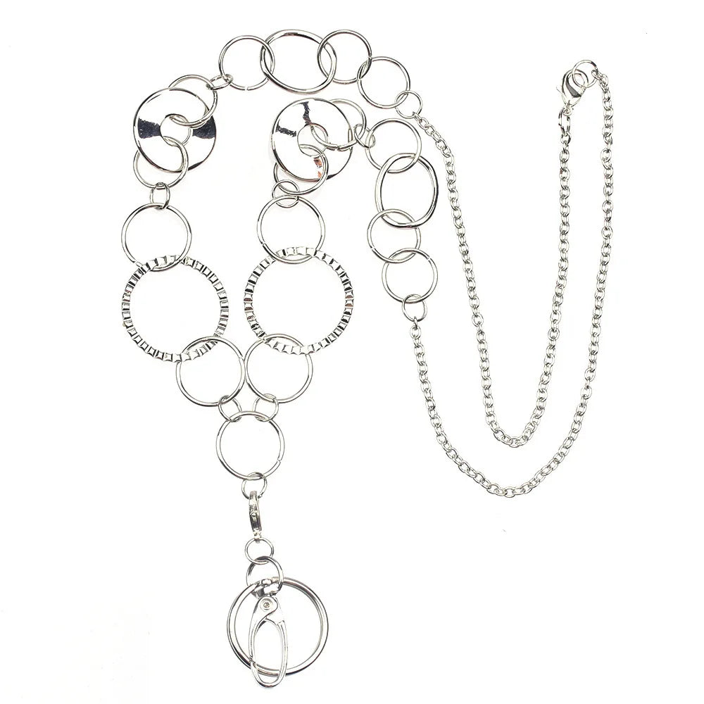 Beaded ID Lanyard Necklace – 36" Cruise Badge Holder