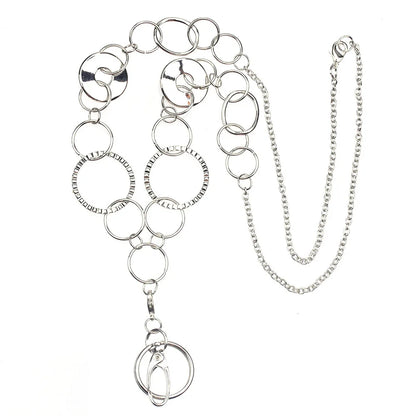 Beaded ID Lanyard Necklace – 36" Cruise Badge Holder