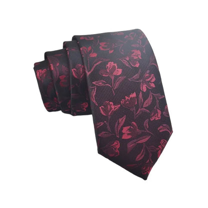 Men’s Floral Neck Tie – Classic 8cm Width